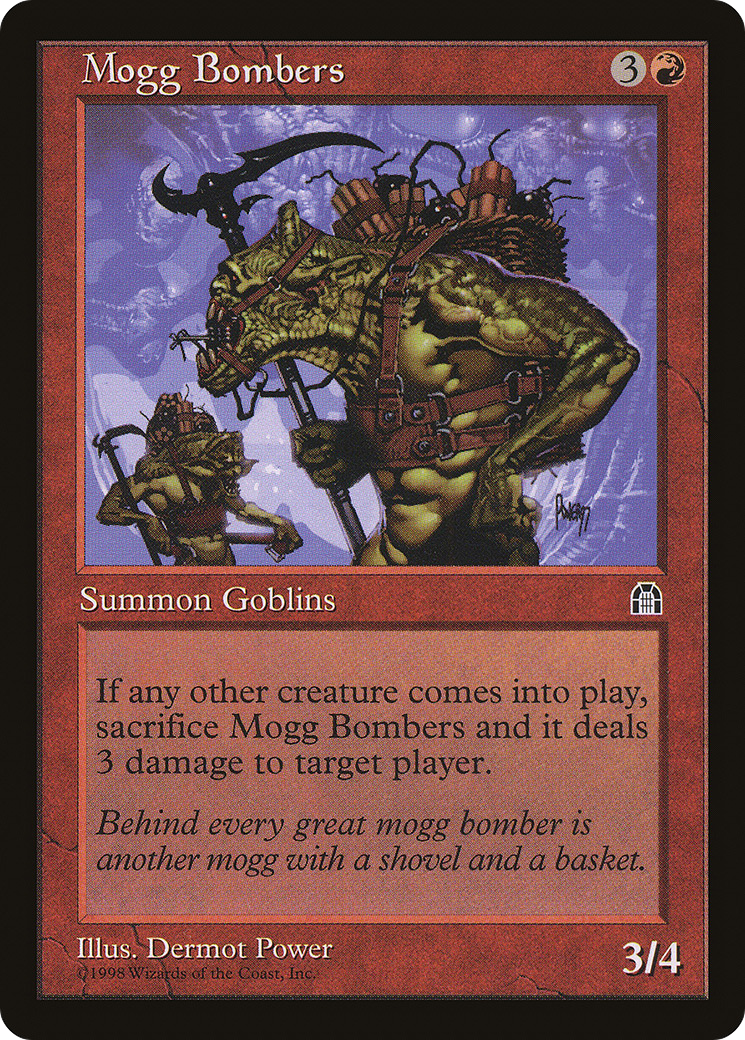 Mogg Bombers (STH-091) - Stronghold - Premium MTG Single from Wizards of the Coast - Just $0.08! Shop now at Game Crave Tournament Store