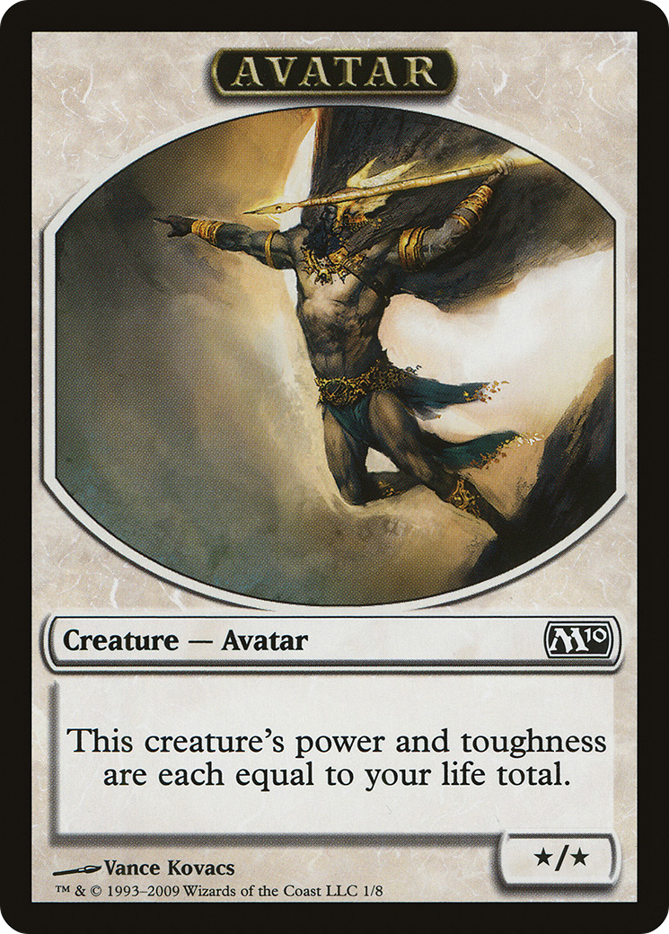 Avatar (TM10-001) - Magic 2010 Tokens - Premium MTG Single from Wizards of the Coast - Just $0.13! Shop now at Game Crave Tournament Store