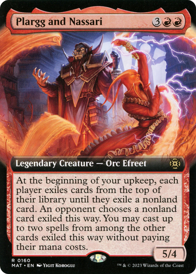 Plargg and Nassari (MAT-160) - March of the Machine: The Aftermath: (Extended Art) - Premium MTG Single from Wizards of the Coast - Just $0.46! Shop now at Game Crave Tournament Store