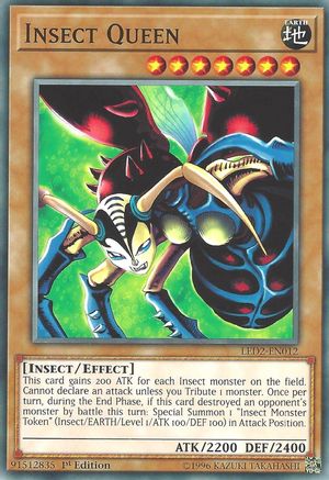 Insect Queen (LED2-EN012) - Legendary Duelists: Ancient Millennium 1st Edition - Premium Yugioh Single from Konami - Just $0.25! Shop now at Game Crave Tournament Store