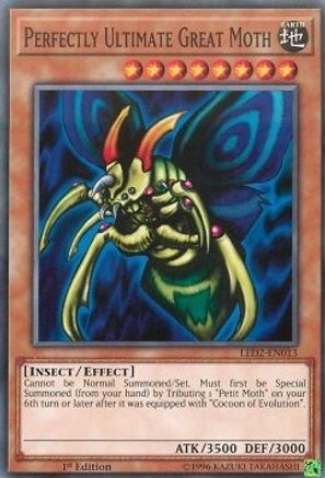 Perfectly Ultimate Great Moth (LED2-EN013) - Legendary Duelists: Ancient Millennium 1st Edition - Premium Yugioh Single from Konami - Just $0.32! Shop now at Game Crave Tournament Store