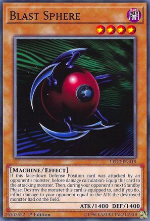 Blast Sphere (LED2-EN018) - Legendary Duelists: Ancient Millennium 1st Edition - Premium Yugioh Single from Konami - Just $0.34! Shop now at Game Crave Tournament Store