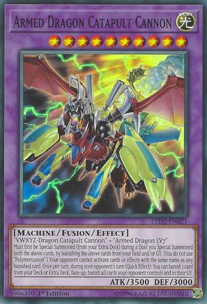 Armed Dragon Catapult Cannon (LED2-EN021) - Legendary Duelists: Ancient Millennium 1st Edition - Premium Yugioh Single from Konami - Just $3.86! Shop now at Game Crave Tournament Store