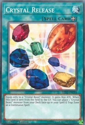 Crystal Release (LED2-EN044) - Legendary Duelists: Ancient Millennium 1st Edition - Premium Yugioh Single from Konami - Just $0.25! Shop now at Game Crave Tournament Store