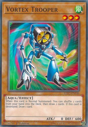 Vortex Trooper (LED2-EN046) - Legendary Duelists: Ancient Millennium 1st Edition - Premium Yugioh Single from Konami - Just $0.28! Shop now at Game Crave Tournament Store