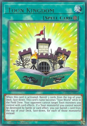 Toon Kingdom (LED2-EN052) - Legendary Duelists: Ancient Millennium 1st Edition - Premium Yugioh Single from Konami - Just $6.02! Shop now at Game Crave Tournament Store