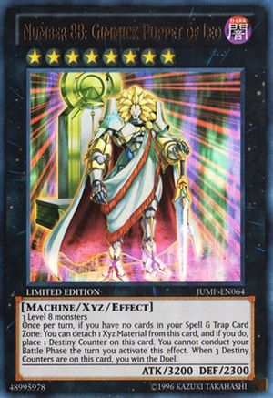 Number 88: Gimmick Puppet of Leo (JUMP-EN064) - Shonen Jump Magazine Promos Limited - Premium Yugioh Single from Konami - Just $6.22! Shop now at Game Crave Tournament Store