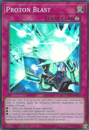 Proton Blast (LED2-EN017) - Legendary Duelists: Ancient Millennium 1st Edition - Premium Yugioh Single from Konami - Just $0.62! Shop now at Game Crave Tournament Store