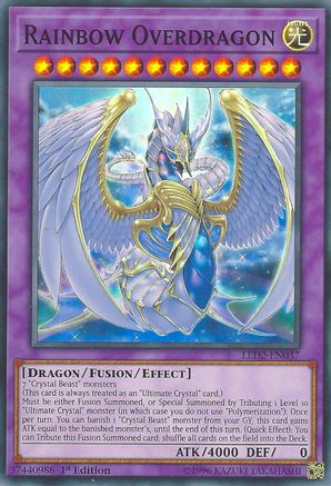 Rainbow Overdragon (LED2-EN037) - Legendary Duelists: Ancient Millennium 1st Edition - Premium Yugioh Single from Konami - Just $0.33! Shop now at Game Crave Tournament Store