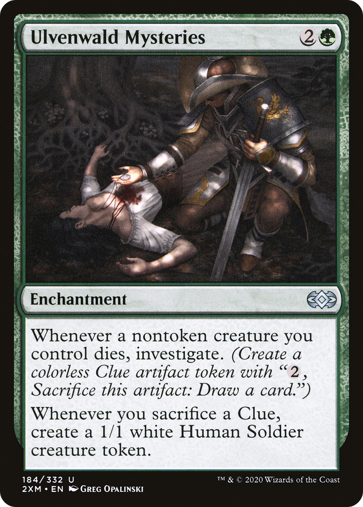 Ulvenwald Mysteries (2XM-184) - Double Masters - Premium MTG Single from Wizards of the Coast - Just $0.08! Shop now at Game Crave Tournament Store