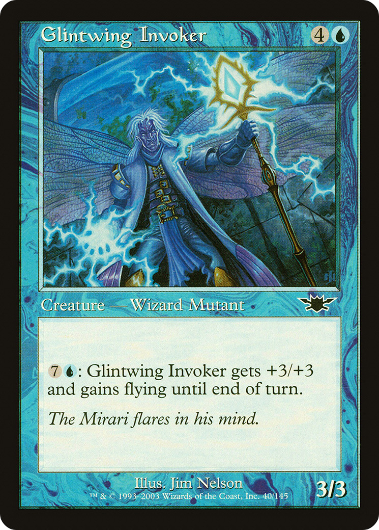 Glintwing Invoker (LGN-040) - Legions Foil - Premium MTG Single from Wizards of the Coast - Just $0.08! Shop now at Game Crave Tournament Store