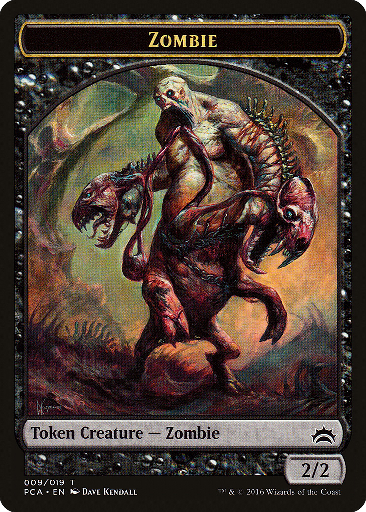 Zombie (TPCA-009) - Planechase Anthology Tokens - Premium MTG Single from Wizards of the Coast - Just $0.08! Shop now at Game Crave Tournament Store