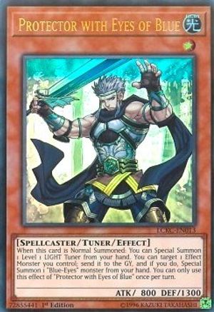 Protector with Eyes of Blue (LCKC-EN013) - Legendary Collection Kaiba 1st Edition - Premium Yugioh Single from Konami - Just $0.46! Shop now at Game Crave Tournament Store