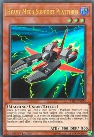 Heavy Mech Support Platform (LCKC-EN022) - Legendary Collection Kaiba Unlimited - Premium Yugioh Single from Konami - Just $0.25! Shop now at Game Crave Tournament Store