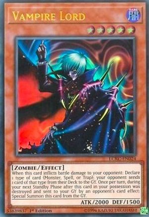 Vampire Lord (LCKC-EN024) - Legendary Collection Kaiba 1st Edition - Premium Yugioh Single from Konami - Just $0.62! Shop now at Game Crave Tournament Store