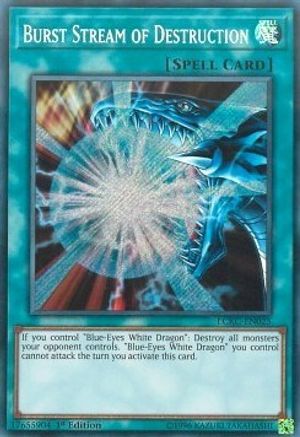 Burst Stream of Destruction (LCKC-EN025) - Legendary Collection Kaiba 1st Edition - Premium Yugioh Single from Konami - Just $0.28! Shop now at Game Crave Tournament Store