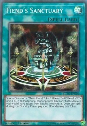 Fiend's Sanctuary (LCKC-EN030) - Legendary Collection Kaiba Unlimited - Premium Yugioh Single from Konami - Just $0.25! Shop now at Game Crave Tournament Store