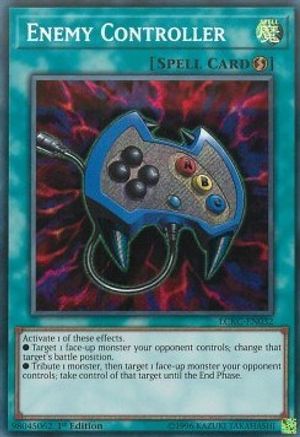 Enemy Controller (LCKC-EN032) - Legendary Collection Kaiba Unlimited - Premium Yugioh Single from Konami - Just $0.49! Shop now at Game Crave Tournament Store