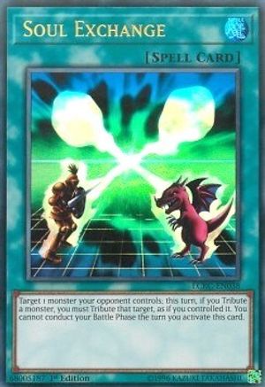 Soul Exchange (LCKC-EN038) - Legendary Collection Kaiba 1st Edition - Premium Yugioh Single from Konami - Just $1.52! Shop now at Game Crave Tournament Store