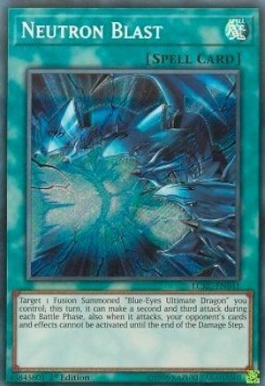 Neutron Blast (LCKC-EN041) - Legendary Collection Kaiba Unlimited - Premium Yugioh Single from Konami - Just $0.30! Shop now at Game Crave Tournament Store