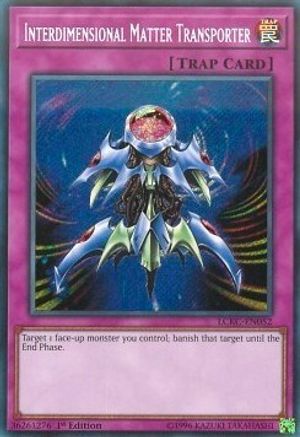 Interdimensional Matter Transporter (LCKC-EN052) - Legendary Collection Kaiba 1st Edition - Premium Yugioh Single from Konami - Just $0.25! Shop now at Game Crave Tournament Store