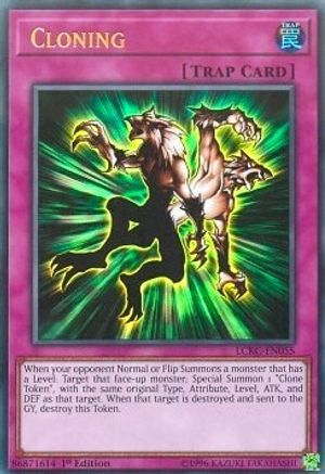 Cloning (LCKC-EN055) - Legendary Collection Kaiba Unlimited - Premium Yugioh Single from Konami - Just $0.25! Shop now at Game Crave Tournament Store