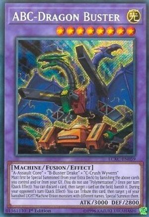 ABC-Dragon Buster (LCKC-EN059) - Legendary Collection Kaiba 1st Edition - Premium Yugioh Single from Konami - Just $3.02! Shop now at Game Crave Tournament Store