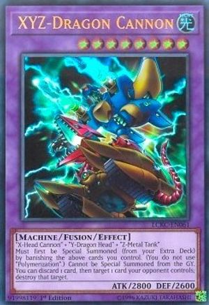 XYZ-Dragon Cannon (LCKC-EN061) - Legendary Collection Kaiba 1st Edition - Premium Yugioh Single from Konami - Just $0.42! Shop now at Game Crave Tournament Store