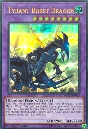 Tyrant Burst Dragon (LCKC-EN063) - Legendary Collection Kaiba 1st Edition - Premium Yugioh Single from Konami - Just $0.25! Shop now at Game Crave Tournament Store