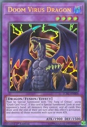 Doom Virus Dragon (LCKC-EN064) - Legendary Collection Kaiba 1st Edition - Premium Yugioh Single from Konami - Just $0.08! Shop now at Game Crave Tournament Store