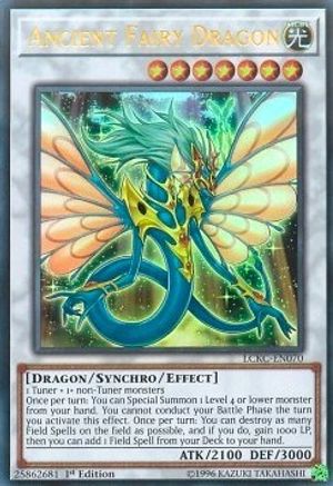 Ancient Fairy Dragon (LCKC-EN070) - Legendary Collection Kaiba 1st Edition - Premium Yugioh Single from Konami - Just $0.80! Shop now at Game Crave Tournament Store