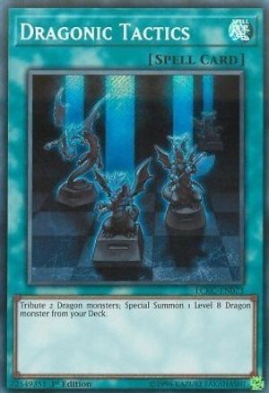 Dragonic Tactics (LCKC-EN073) - Legendary Collection Kaiba Unlimited - Premium Yugioh Single from Konami - Just $0.25! Shop now at Game Crave Tournament Store