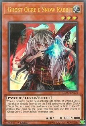 Ghost Ogre & Snow Rabbit (LCKC-EN078) - Legendary Collection Kaiba 1st Edition - Premium Yugioh Single from Konami - Just $1.32! Shop now at Game Crave Tournament Store