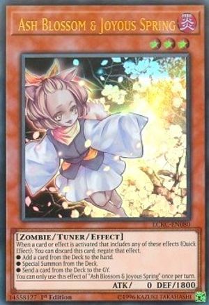 Ash Blossom & Joyous Spring (LCKC-EN080) - Legendary Collection Kaiba 1st Edition - Premium Yugioh Single from Konami - Just $1.56! Shop now at Game Crave Tournament Store