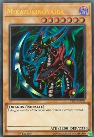 Mikazukinoyaiba (LCKC-EN098) - Legendary Collection Kaiba 1st Edition - Premium Yugioh Single from Konami - Just $0.32! Shop now at Game Crave Tournament Store
