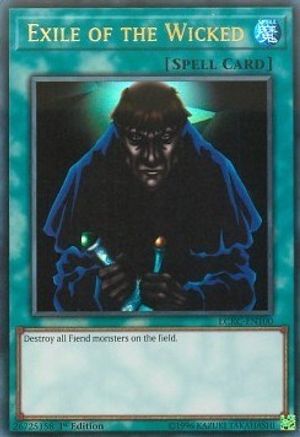 Exile of the Wicked (LCKC-EN100) - Legendary Collection Kaiba 1st Edition - Premium Yugioh Single from Konami - Just $0.28! Shop now at Game Crave Tournament Store