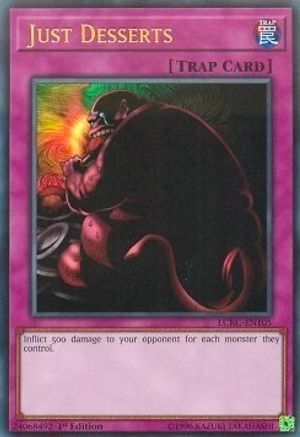 Just Desserts (LCKC-EN105) - Legendary Collection Kaiba 1st Edition - Premium Yugioh Single from Konami - Just $2.72! Shop now at Game Crave Tournament Store