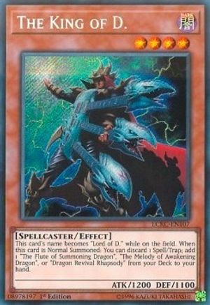 The King of D. (LCKC-EN107) - Legendary Collection Kaiba 1st Edition - Premium Yugioh Single from Konami - Just $2.33! Shop now at Game Crave Tournament Store