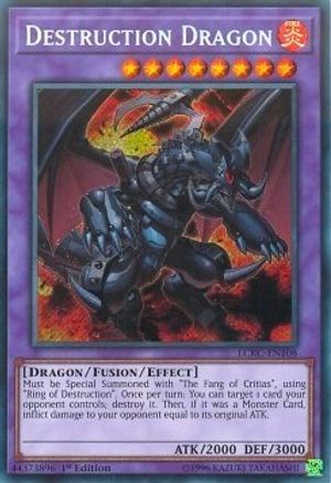 Destruction Dragon (LCKC-EN108) - Legendary Collection Kaiba 1st Edition - Premium Yugioh Single from Konami - Just $1.24! Shop now at Game Crave Tournament Store
