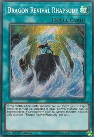 Dragon Revival Rhapsody (LCKC-EN109) - Legendary Collection Kaiba 1st Edition - Premium Yugioh Single from Konami - Just $0.95! Shop now at Game Crave Tournament Store