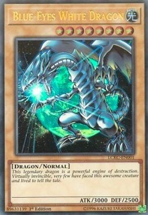 Blue-Eyes White Dragon (Version 3) (LCKC-EN001) - Legendary Collection Kaiba Unlimited - Premium Yugioh Single from Konami - Just $1.10! Shop now at Game Crave Tournament Store