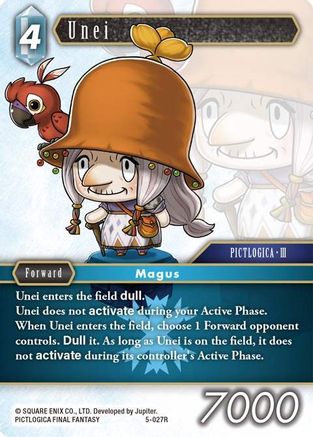 Unei (OPUS V) Foil - Premium Final Fantasy Single from Opus V - Just $0.25! Shop now at Game Crave Tournament Store