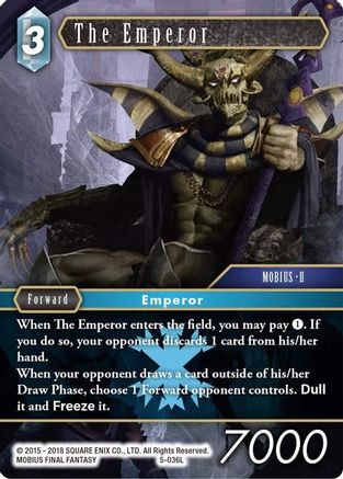 The Emperor (OPUS V) - Premium Final Fantasy Single from Opus V - Just $0.23! Shop now at Game Crave Tournament Store