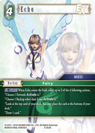 Echo EX (OPUS V) - Premium Final Fantasy Single from Opus V - Just $0.25! Shop now at Game Crave Tournament Store