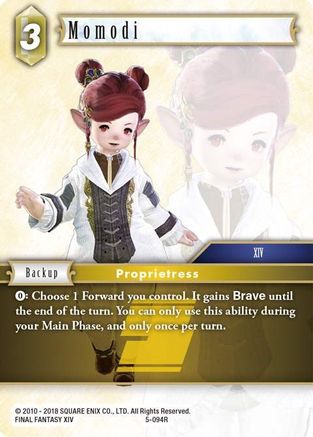Momodi (OPUS V) - Premium Final Fantasy Single from Opus V - Just $0.25! Shop now at Game Crave Tournament Store