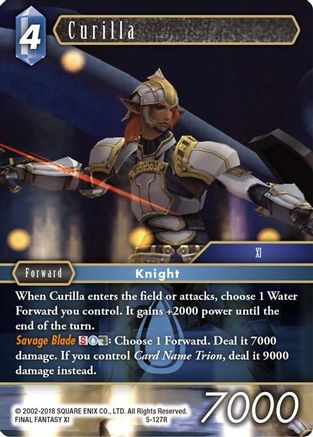 Curilla (OPUS V) Foil - Premium Final Fantasy Single from Opus V - Just $0.08! Shop now at Game Crave Tournament Store