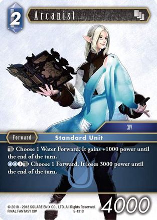 Arcanist (XIV) (OPUS V) Foil - Premium Final Fantasy Single from Opus V - Just $0.26! Shop now at Game Crave Tournament Store