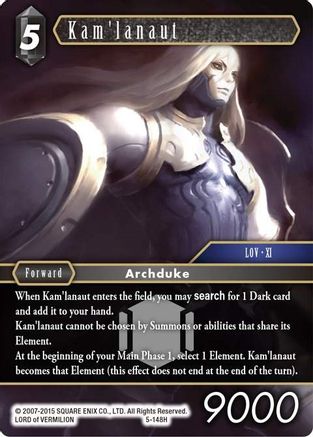 Kam'lanaut (OPUS V) Foil - Premium Final Fantasy Single from Opus V - Just $0.58! Shop now at Game Crave Tournament Store