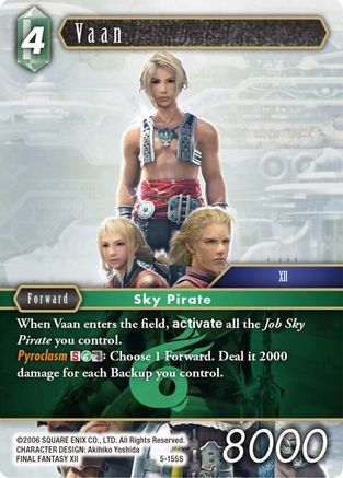 Vaan (Starter) (OPUS V) Foil - Premium Final Fantasy Single from Opus V - Just $0.49! Shop now at Game Crave Tournament Store