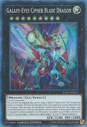Galaxy-Eyes Cipher Blade Dragon (EXFO-ENSE4) - Extreme Force Limited - Premium Yugioh Single from Konami - Just $0.25! Shop now at Game Crave Tournament Store